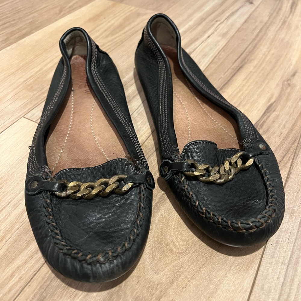 J.Crew Leather Flats size 8